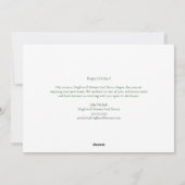 Beautiful Christmas Trees Landscape Custom Company Feestdagenkaart (Achterkant)