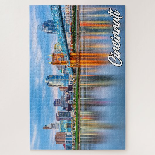Beautiful Cincinnati, Ohio, Verenigde Staten Legpuzzel (Verticaal)