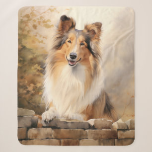 Beautiful Collie Sherpa Deken