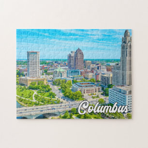 Beautiful Columbus, Ohio, Verenigde Staten Legpuzzel
