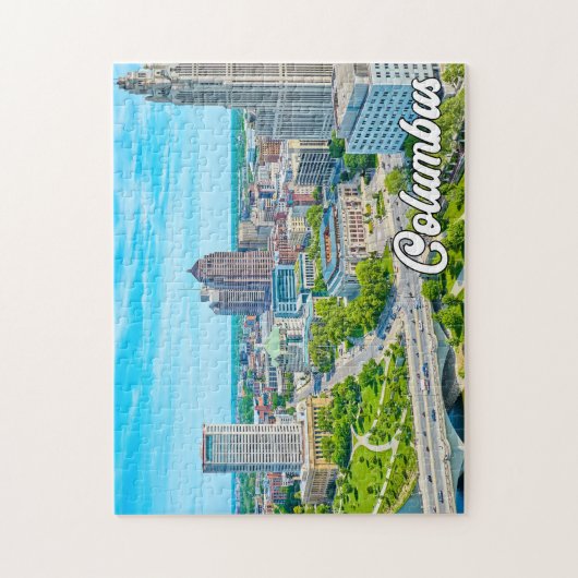 Beautiful Columbus, Ohio, Verenigde Staten Legpuzzel (Verticaal)