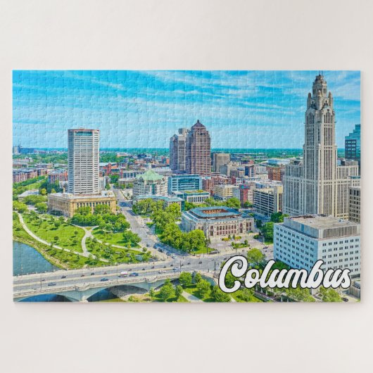 Beautiful Columbus, Ohio, Verenigde Staten Legpuzzel (Horizontaal)