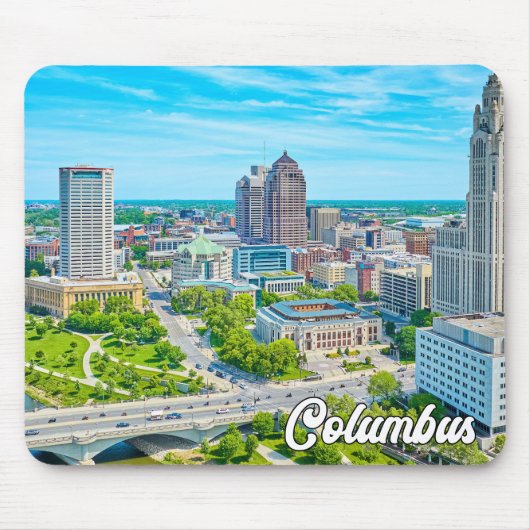 Beautiful Columbus, Ohio, Verenigde Staten Muismat (Voorkant)
