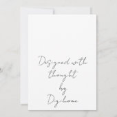 Beautiful Cosmetics inspired greeting card (Achterkant)