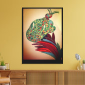 Beautiful Creature Plant Stretched Canvas Print (Insitu (Woonkamer))