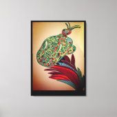Beautiful Creature Plant Stretched Canvas Print (Voorkant)