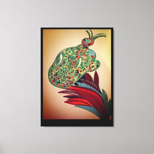 Beautiful Creature Plant Stretched Canvas Print (Voorkant)