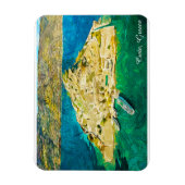 Beautiful Crete Greece Scenery Oil Paint Magneet (Verticaal)