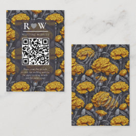 Beautiful Custom Carnation Charm Spring Wedding Informatiekaartje