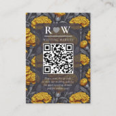 Beautiful Custom Carnation Charm Spring Wedding Informatiekaartje (Voorkant)