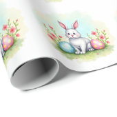 Beautiful Cute Easter Bunny Collection Cadeaupapier (Rol Hoek)