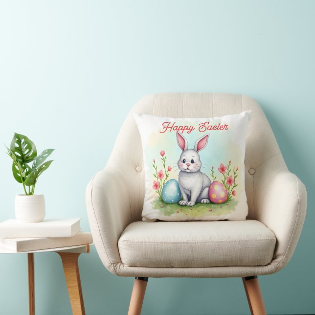 Beautiful Cute Easter Bunny Collection Kussen (Stoel)