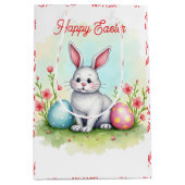 Beautiful Cute Easter Bunny Collection Medium Cadeauzakje (Voorkant)