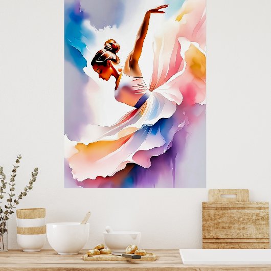 Beautiful Dancer  Poster (Keuken)