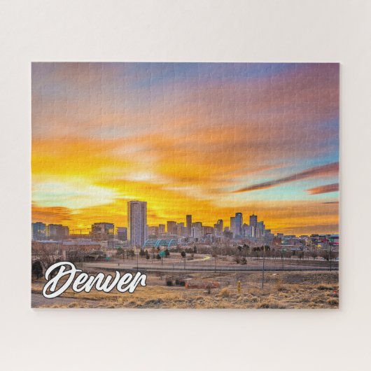 Beautiful Denver, Colorado, Verenigde Staten Legpuzzel (Horizontaal)