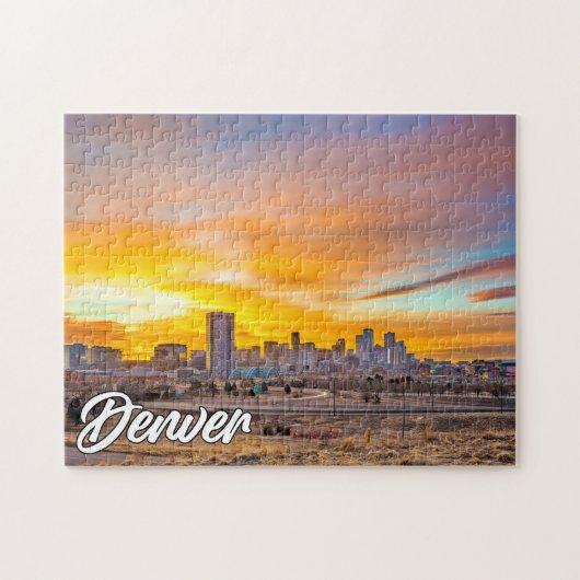 Beautiful Denver, Colorado, Verenigde Staten Legpuzzel (Horizontaal)