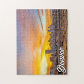Beautiful Denver, Colorado, Verenigde Staten Legpuzzel (Verticaal)