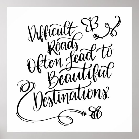 Beautiful Destinations Poster (Voorkant)