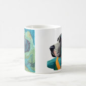Beautiful detailed unique style Great Dane mug Koffiemok (Center)