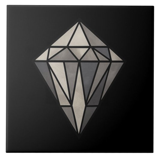 Beautiful Diamond Tegeltje (Voorkant)