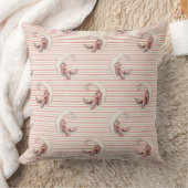 Beautiful Double Sided Watercolor Teddy Bear Kussen (Deken)