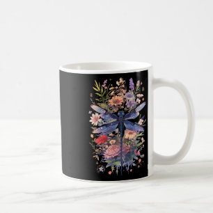 Beautiful Dragonfly Watercolor Art Insect Lover Ea Koffiemok