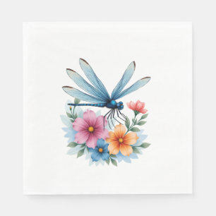 Beautiful Dragonfly Watercolor Art Insect Lover Ea Servet