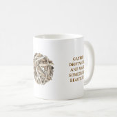 BEAUTIFUL DRIFTWOOD MUG WITH DRIFTWOOD THEME KOFFIEMOK (Voorkant rechts)