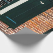 Beautiful dutch traditional houses. Brick wall wit Cadeaupapier (Hoek)