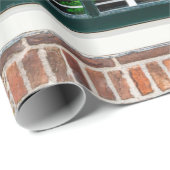 Beautiful dutch traditional houses. Brick wall wit Cadeaupapier (Rol Hoek)