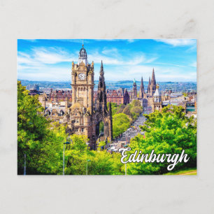 Beautiful Edinburgh, Schotland, Verenigd Koninkrij Briefkaart