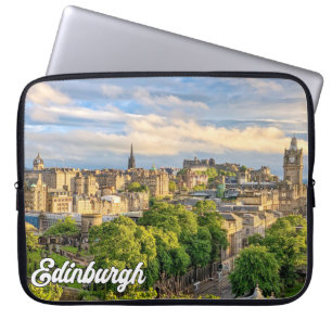 Beautiful Edinburgh, Schotland, Verenigd Koninkrij Laptop Sleeve