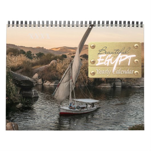 Beautiful Egypt Africa Calendar Kalender (Hoes)
