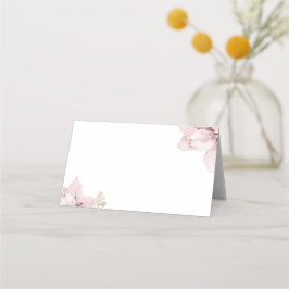 Beautiful Elegance Blush Floral Plaatskaartje