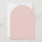 Beautiful Elegant Floral Bridal Shower Kaart (Achterkant)