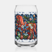 Beautiful Embroidered Horse Blikvorm Glas (Voorkant)