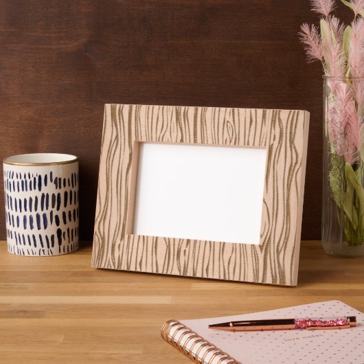 Beautiful Engraved Wood Frame Fits 5x7 Photos Perf Gegraveerde Lijstjes (Links)