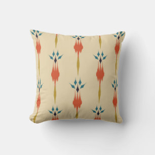 Beautiful Ethnic abstract ikat art. Seamless Kasur Kussen
