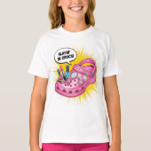  Beautiful Even in Crocs, by Natasha Us   T-shirt (Voorkant)