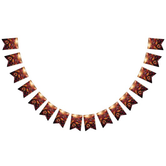 Beautiful Evening Wedding Backdrop Vlaggetjes (Alle)