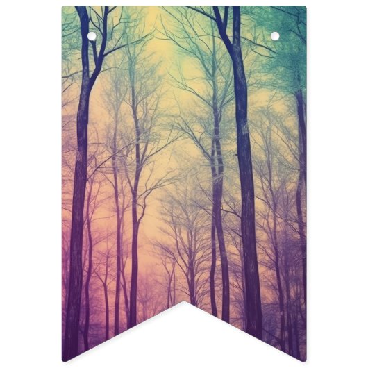 Beautiful Evening Wedding Backdrop Vlaggetjes (Derde vlag)