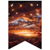 Beautiful Evening Wedding Backdrop Vlaggetjes (Derde vlag)