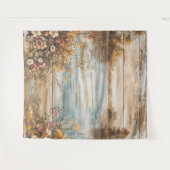 Beautiful Evening Wedding Backdrop Wandkleed (Voorkant (horizontaal))