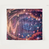 Beautiful Evening Wedding Backdrop Wandkleed (Voorkant (horizontaal))