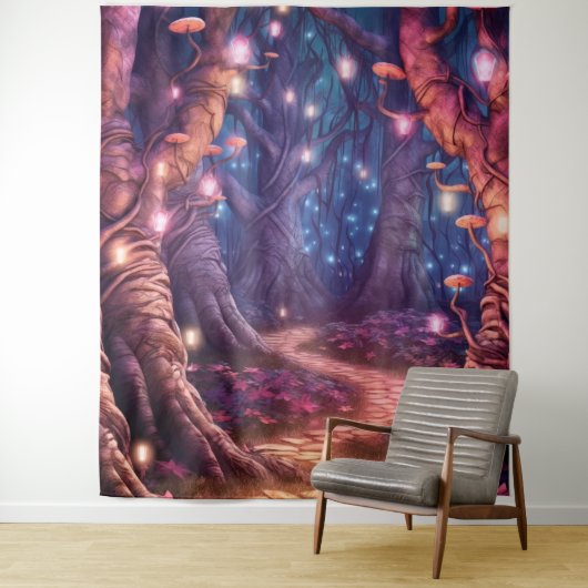 Beautiful Evening Wedding Backdrop Wandkleed (In situ)