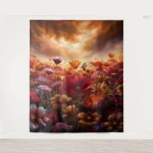 Beautiful Evening Wedding Backdrop Wandkleed (Voorkant)