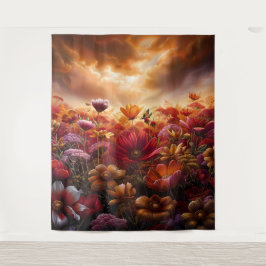 Beautiful Evening Wedding Backdrop Wandkleed