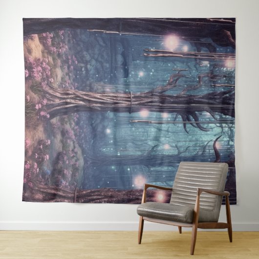 Beautiful Evening Wedding Backdrop Wandkleed (In Situ (horizontaal))