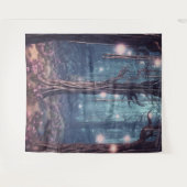 Beautiful Evening Wedding Backdrop Wandkleed (Voorkant (horizontaal))