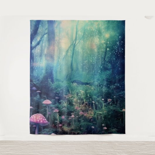 Beautiful Evening Wedding Backdrop Wandkleed (Voorkant)